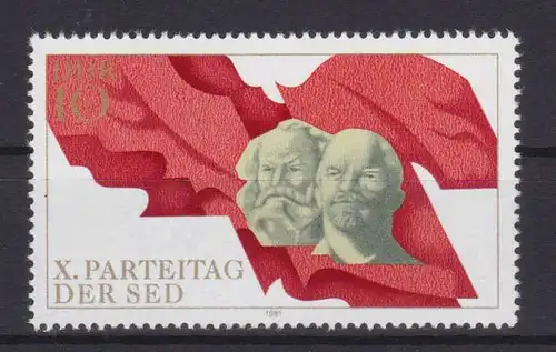 X. Parteitag der SED, **