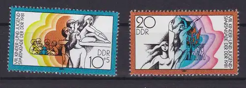 Kinder- und Jugendspartakiade Berlin 1981, **