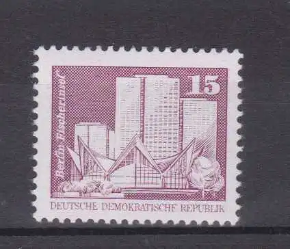 Bauwerke Kleinformat 15 Pfg., **