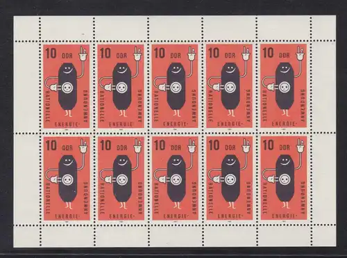 Rationelle Energieanwendung, Kleinbogen **