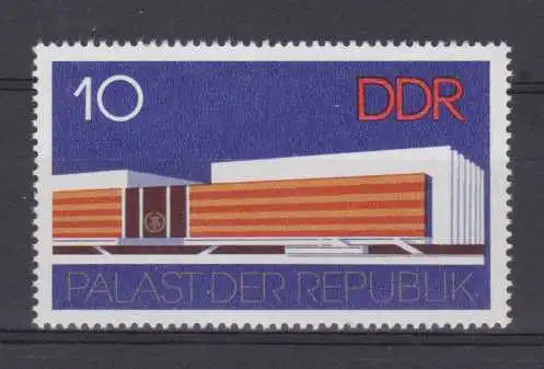 Eröffnung des Palastes der Republik, **