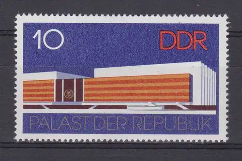 Eröffnung des Palastes der Republik, **