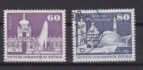 Bauwerke Grßformat 60 Pfg. und 80 Pfg.