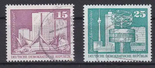 Bauwerke Großformat 15 Pfg. und 25 Pfg.