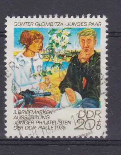 Briefmarkenausstellung junger Philatelisten der DDR