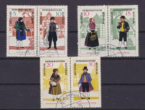 Volkstrachten (II), 3 Zusammendrucke