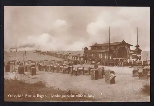 Ostseebad Binz a. Rügen Lamdungsbrücke