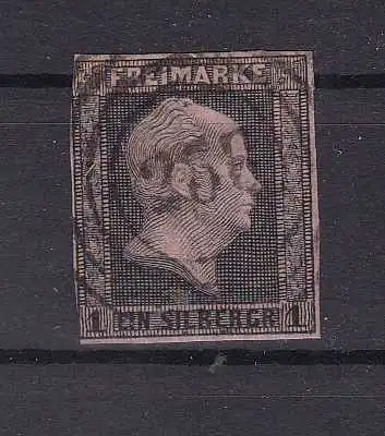 König Friedrich Wilhelm IV 1 Sgr. mit Nummernstempel 258 (= Köln)