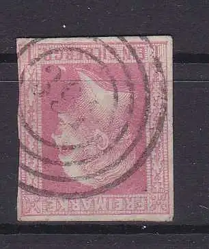 König Friedrich Wilhelm IV 1 Sgr. mit Nummernstempel 391 (= Erndtebrück)