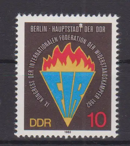 Kongress der Internationalen Förderation des Widerstabdskampf, **