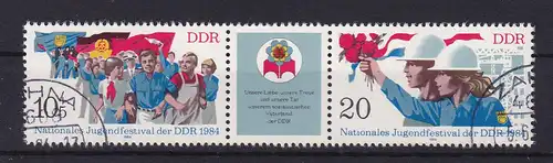 Nationales Jugendfestival berlin 1984, Zusammendruck
