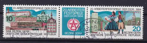 Arbeiterfestspiele der DDR 1984, Zusammendruck