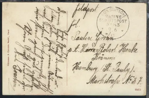 MSP 83 9.6.15 SMS Kaiserin auf Cak (Nordseebad Eckwarderhörne Deichpartie)