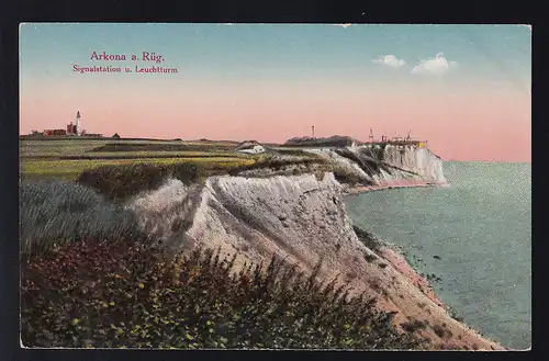 Arkona auf Rügen Signalstation und Leuchtturm