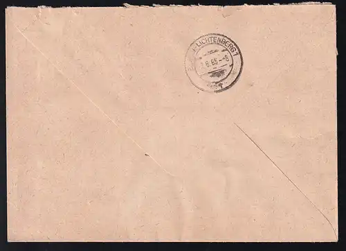 R3 VEB Elektroschaltgeräte 9612 Meerane ZKD auf Fensterbrief