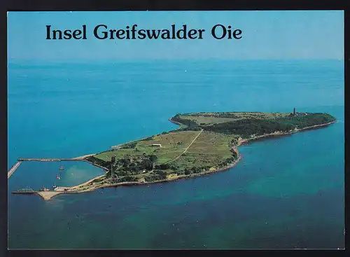 Insel Greifswalder Luftaufnahme