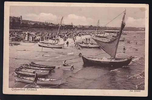 Ostseebad Ahlbeck Am Strand