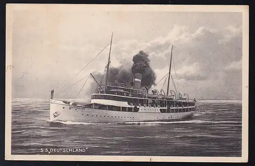 Salonschnelldampfer "Deutschland"