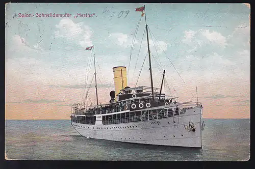 Salonschnelldampfer "Hertha"