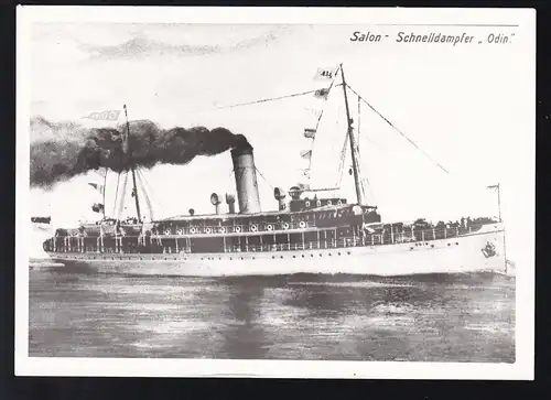 Salonschnelldampfer "Odin" Repro