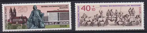 Nationale Briefmarkenausstellung Magdeburg 1969, **