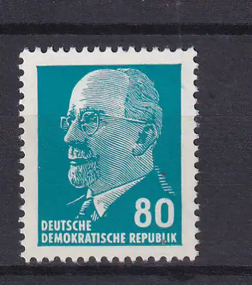 Walter Ulbricht 80 Pfg., **