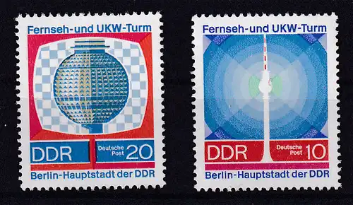 20 Jahre DDR Eröffnung des Ternsehturms, **