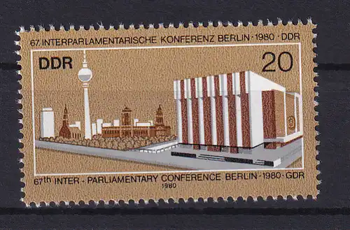 Interparlamentarische Konferenz Berlin 1980, **