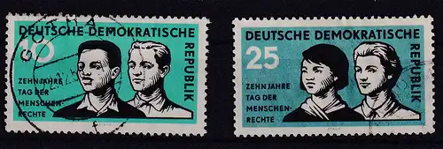 10. Jahrestag Erklärung der Menschenrechte durch die UNO