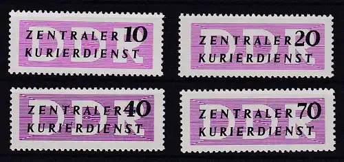 ZKD-Marken 10-70 Pfg., **