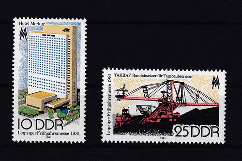 Leipziger Frühjahrsmesse 1981, **