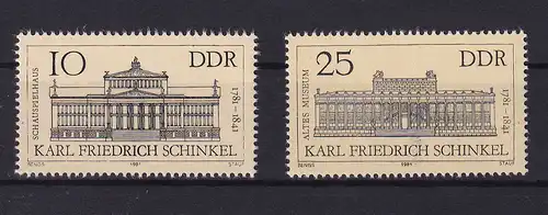 200. Geburtstag von Karl Friedrich Schinkel, **