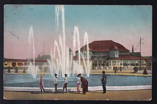 Internationale Bazfachausstellung Leipzog 1913 Offizielle Postkarte 77 mit 