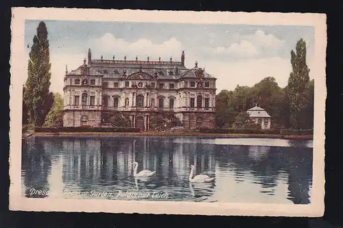 Dresden Grosser Garten Palais mit Teich