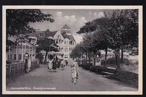 Ostseebad Binz Strandpromenade