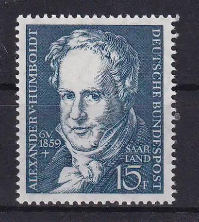 100. Todestag von Alexander von Humboldt, **