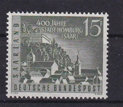 400 Jahre Stadt Homburg (Saar), **