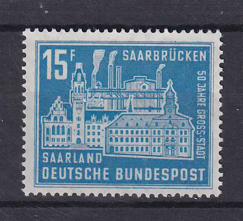 50 Jahre Großstadt Saarbrücken, **