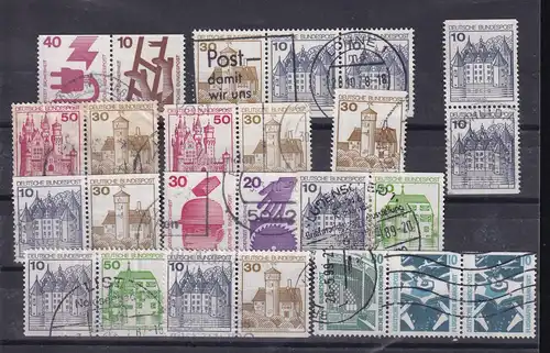 Unfallverhütung/Burgen und Schlösser 1 Steckkarte mit Zusammendrucken, 