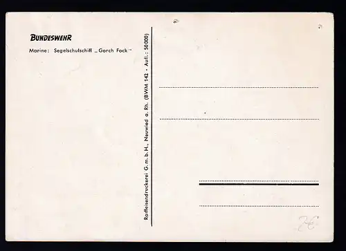 Segelschulschiff "Gorch Fock"