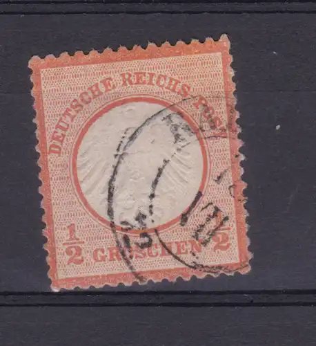 Adler mit kleinem Schild ½ Gr.