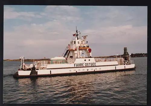 Foto Fähre "Ostsee" Warnemünde