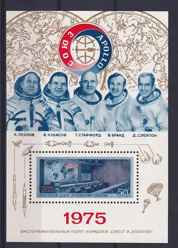 Amerikanisch-sowjetisches Raumfahrtunternehmen Apollo-Sojus, Block **