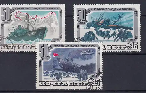 50. Jahrestag der Rettung der Besatzung des Forschungsschiffes „Tscheljuskin"