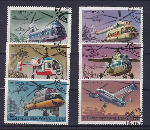 Hubschrauber der AEROFLOT