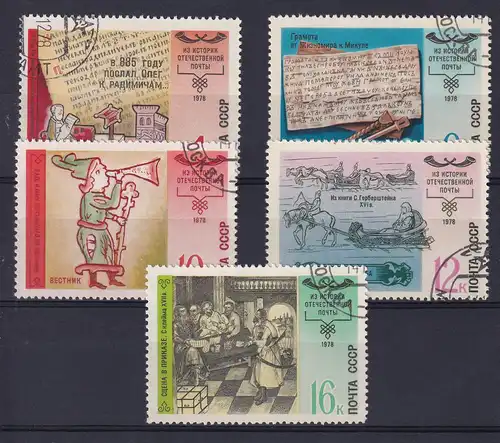 Geschichte des russischen Postwesens