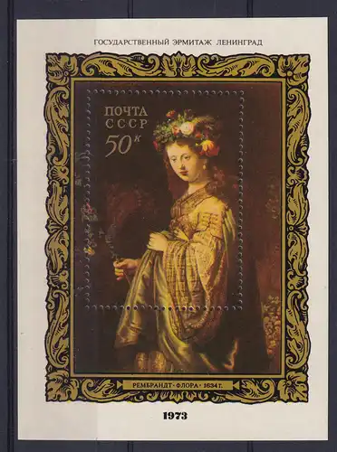  Ausländische Gemälde in Museen der UdSSR (IV), Block **