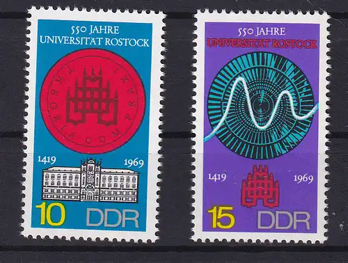 550 Jahre Universität Rostock, **
