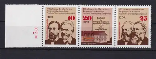 100. Jahrestag der Marx'schen Programmkritik und des Gothaer Vereinigungs-