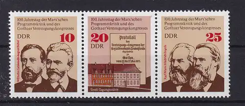 100. Jahrestag der Marx'schen Programmkritik und des Gothaer Vereinigungs-